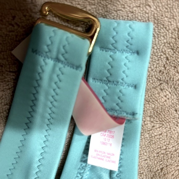 Victoria's Secret Push Up Bandeau Bikini Top in Seafoam Glow. Size 34C - Picture 5 of 6